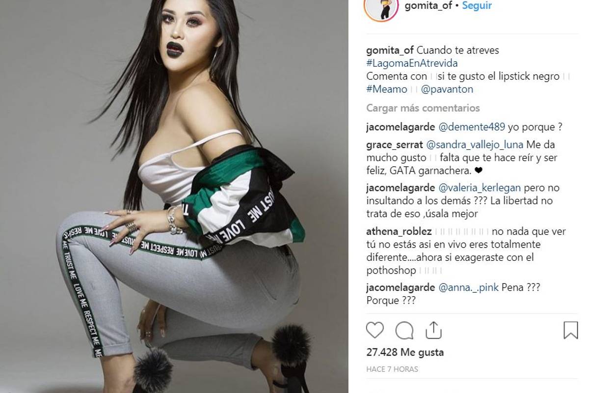 $!Acusan a Gomita de haber 'hackeado' su cuenta de Instagram