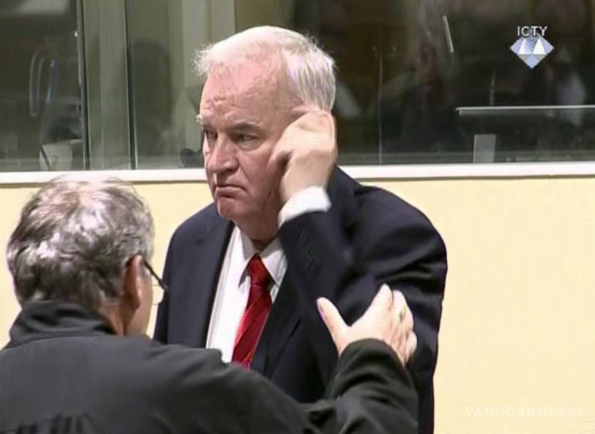 $!Sentencia contra Mladic es una "victoria trascendental" de la Justicia: ONU