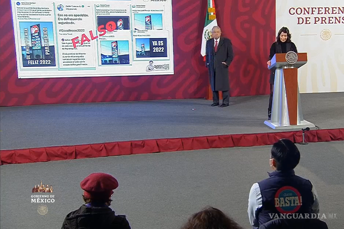 ‘Son falsos los gasolinazos de 2022’: Vilchis García exhibe campaña de desinformación