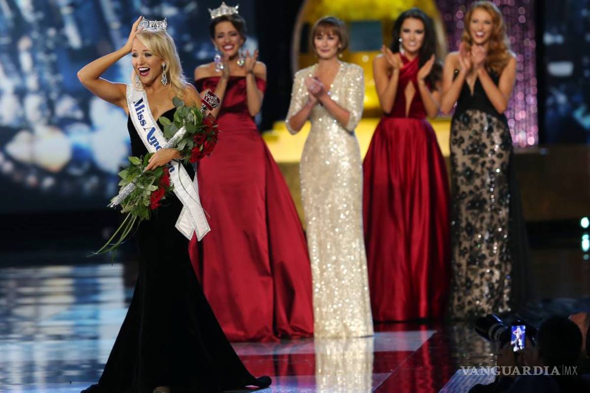 $!Nueva Miss America pide compromisos a Trump y Clinton