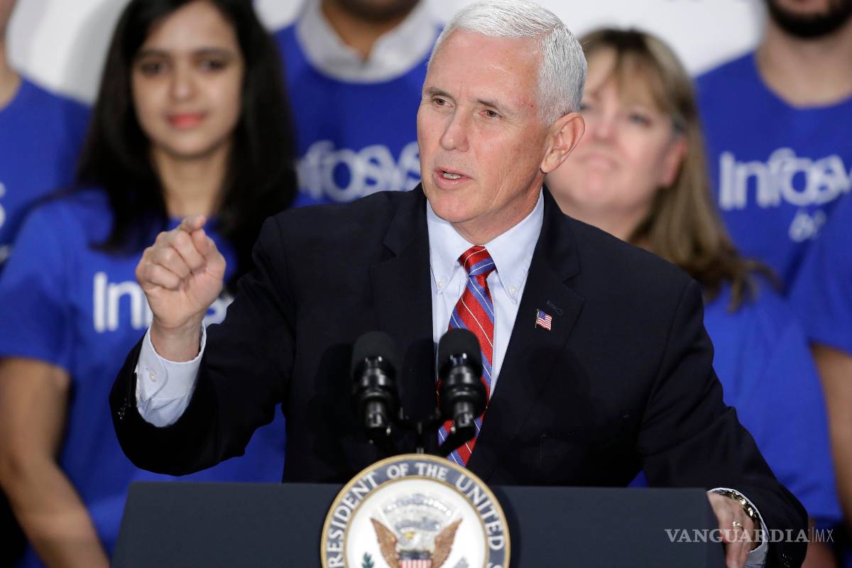 Mike Pence promete construir el muro completo en la frontera