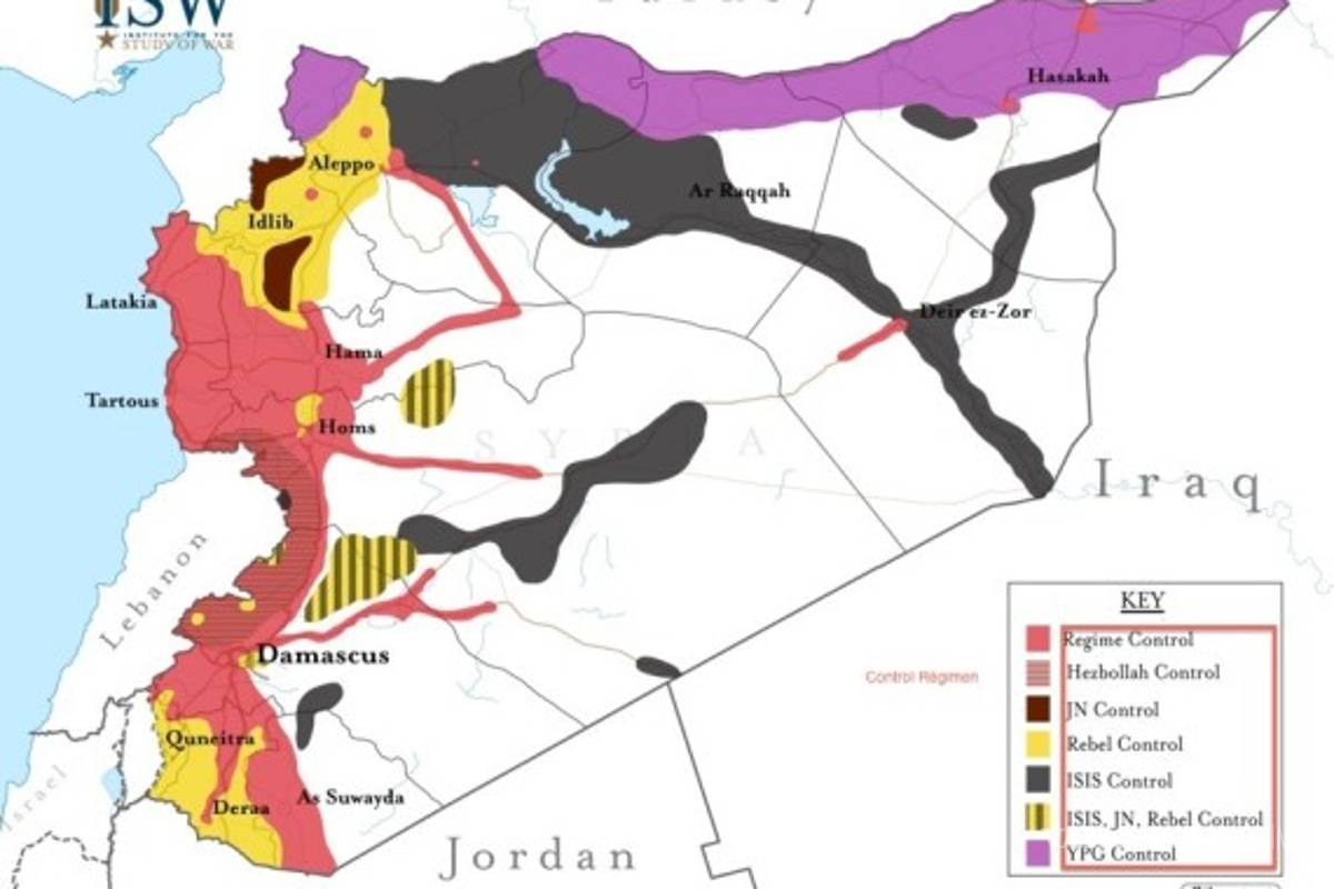 $!Siria: ¿Quién pelea contra quién?
