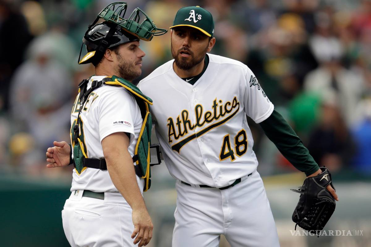 Joakim Soria tiene su primera apertura con los Atléticos