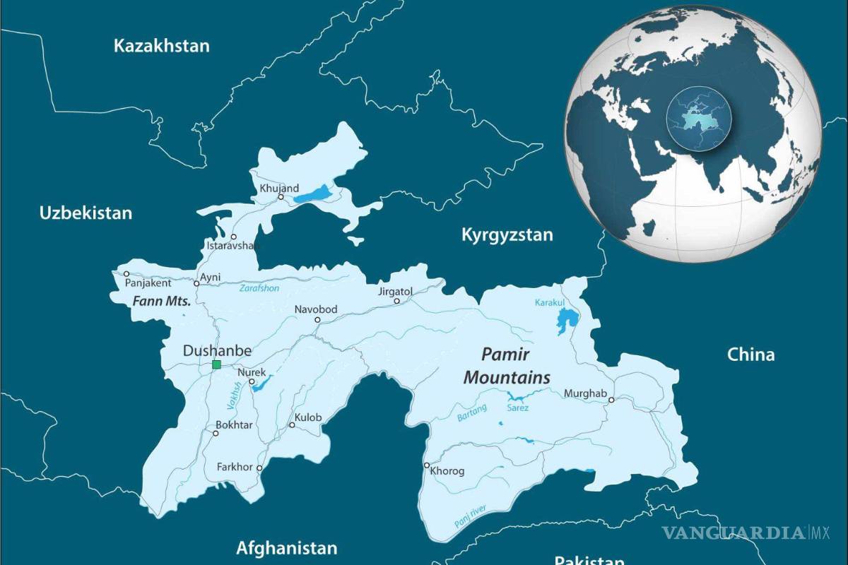 $!Tayikistán se encuentra en el corazón de Asia, en medio de las montañas más altas de la Tierra.