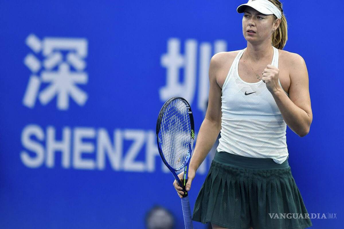 Sharapova se queda sin final en el Abierto de Shenzhen