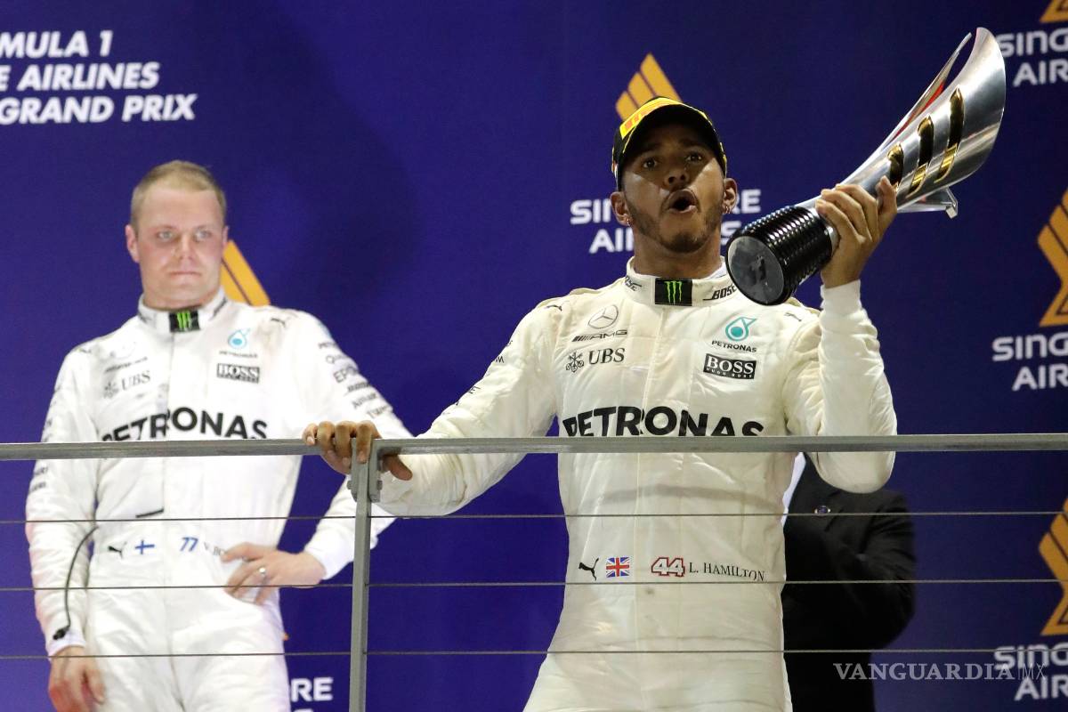 Hamilton se lleva el triunfo en el GP de Singapur