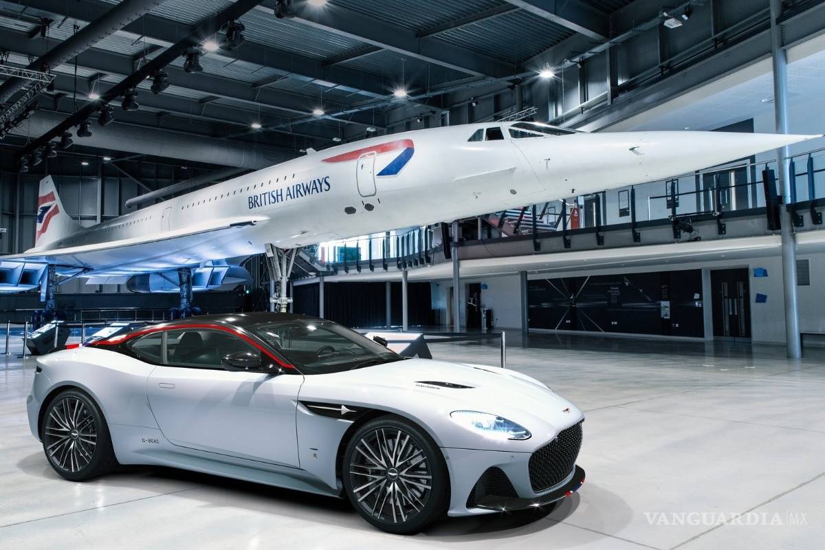 Aston Martin homenajea al Concorde con un DBS Superleggera especial