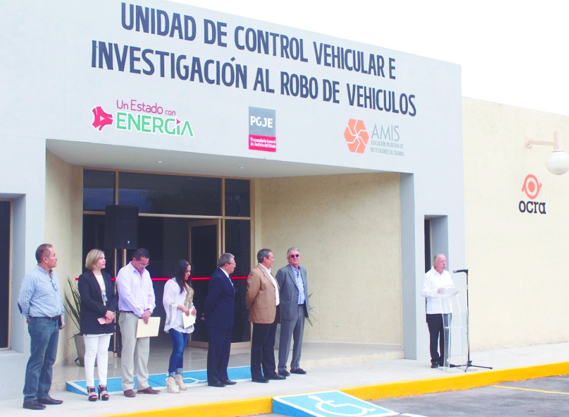 Inauguran Unidad contra el robo de vehículos