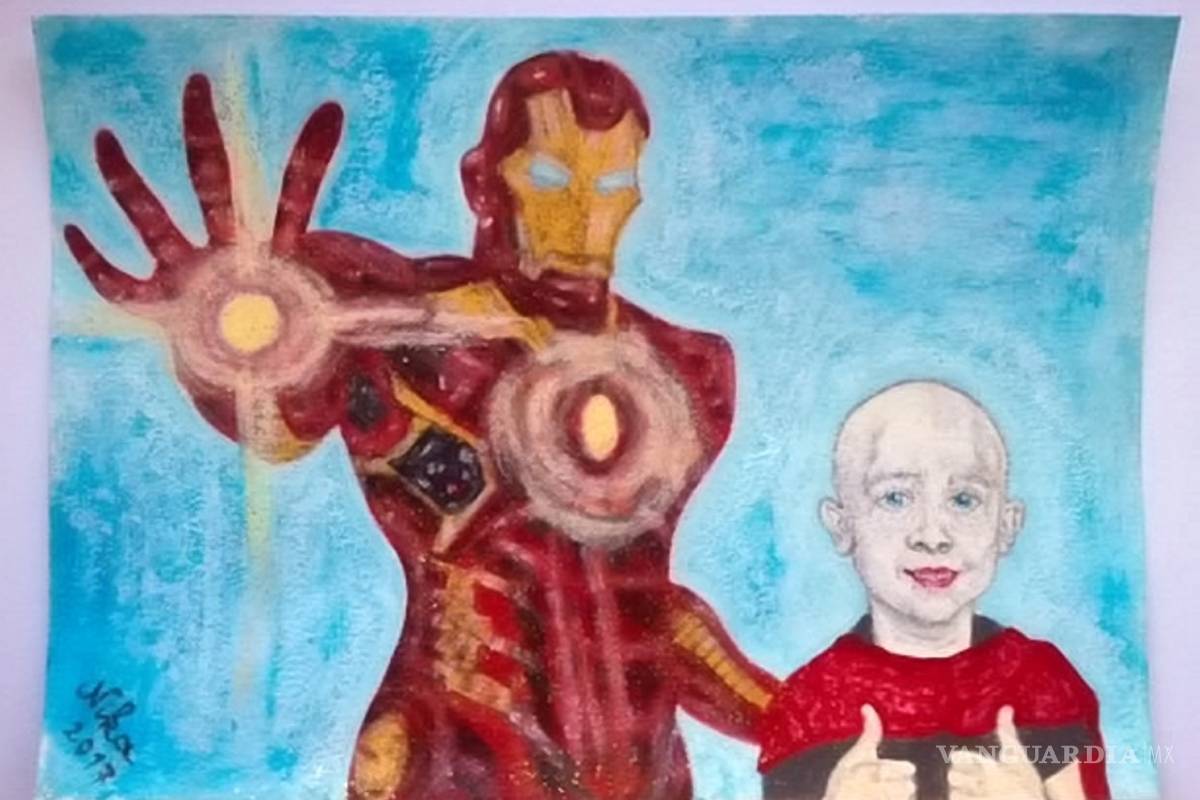 $!Niño de 7 años lucha contra el cáncer rodeado de increíbles obras de arte enviadas de todo el mundo