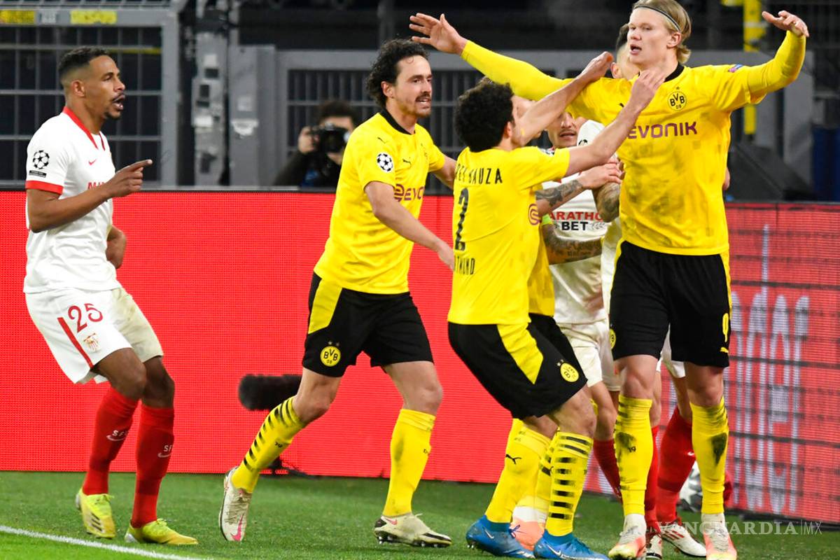 Dortmund termina la obra y avanza a cuartos de la Champions League