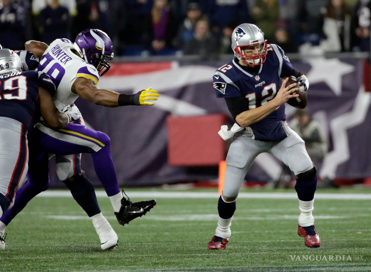 $!Los Patriots sacan importante victoria ante los Vikings