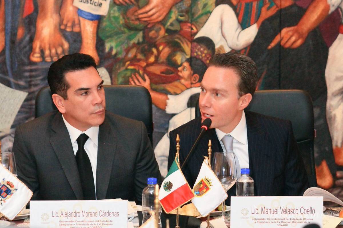 Alejandro Moreno, Gobernador de Campeche, asume la presidencia de la Conago
