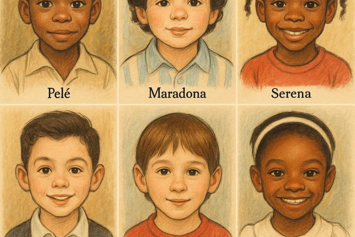 Día del Niño: antes de ser leyendas, deportistas que también fueron pequeños con grandes sueños