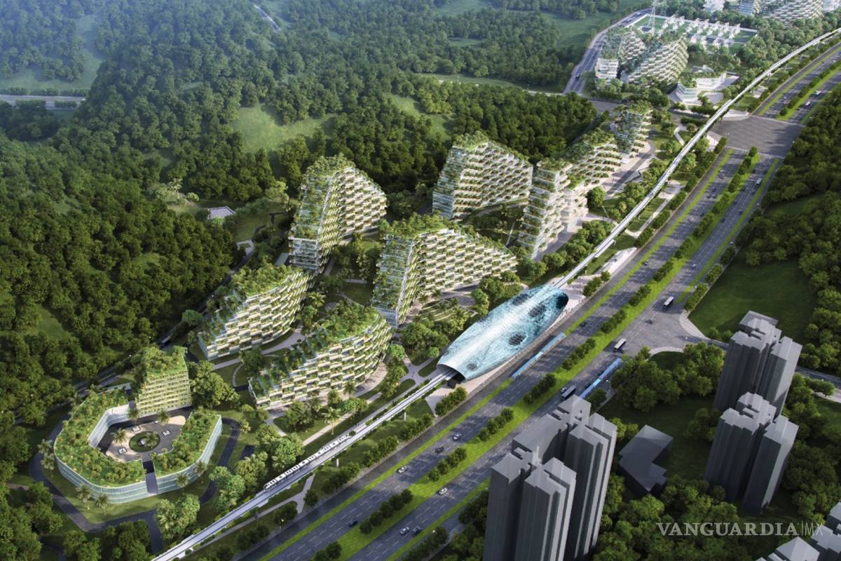 En la región china de Liuzhou se construye la primera ciudad-bosque del mundo