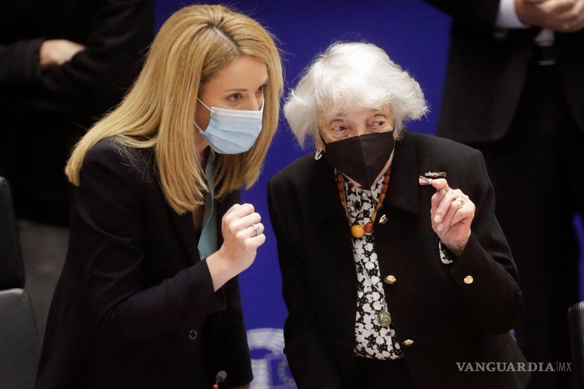 Superviviente centenaria del Holocausto emociona a la Eurocámara narrando su tragedia