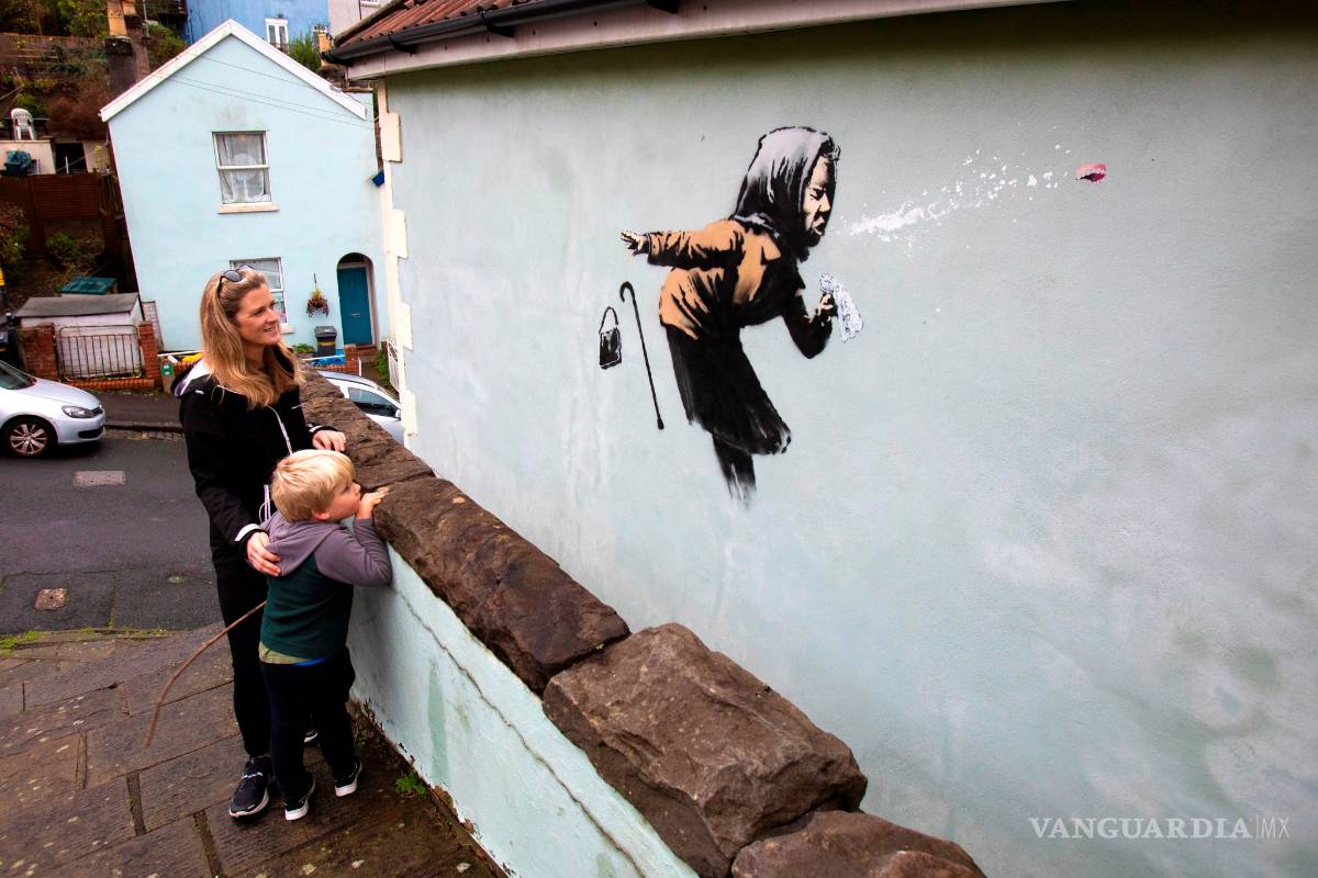 $!Nueva obra de Banksy incrementa precio de casa en venta