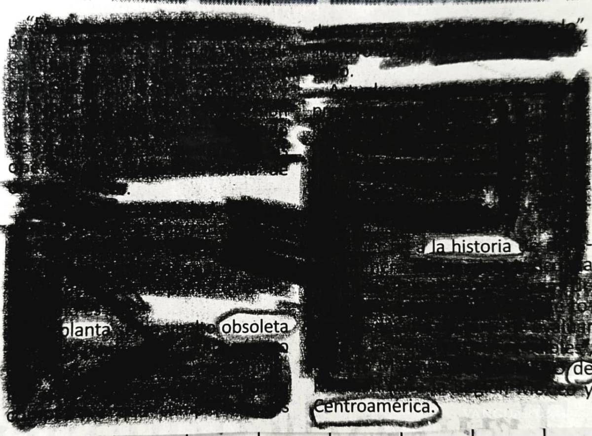 $!Blackout poetry + Inktober = juego de metáforas