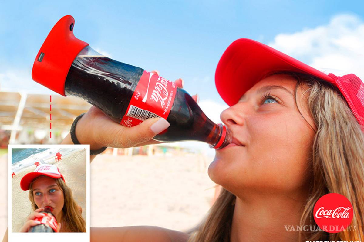 Coca Cola presenta una botella especial para tomar "selfies"