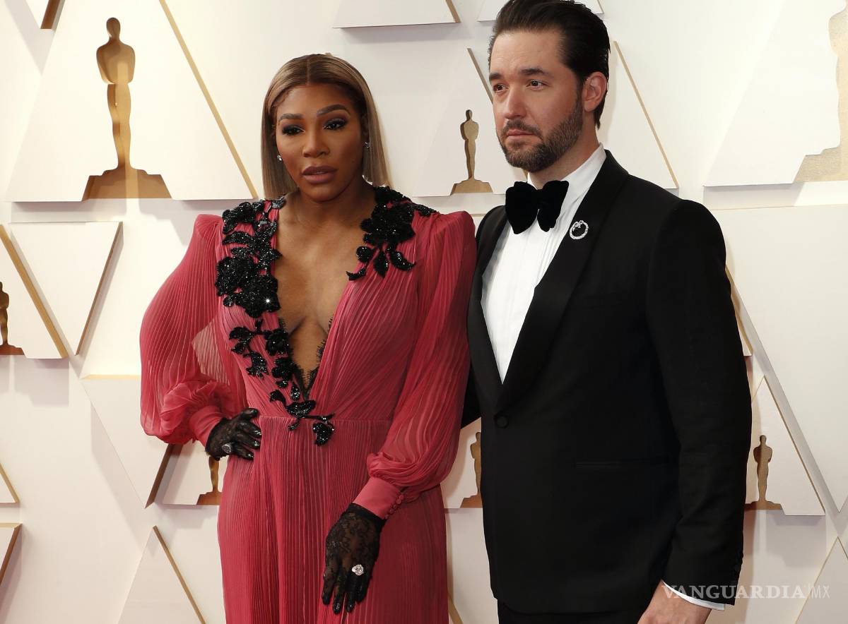 $!Serena Williams (i) y su marido, el empresario Alexis Ohanian.