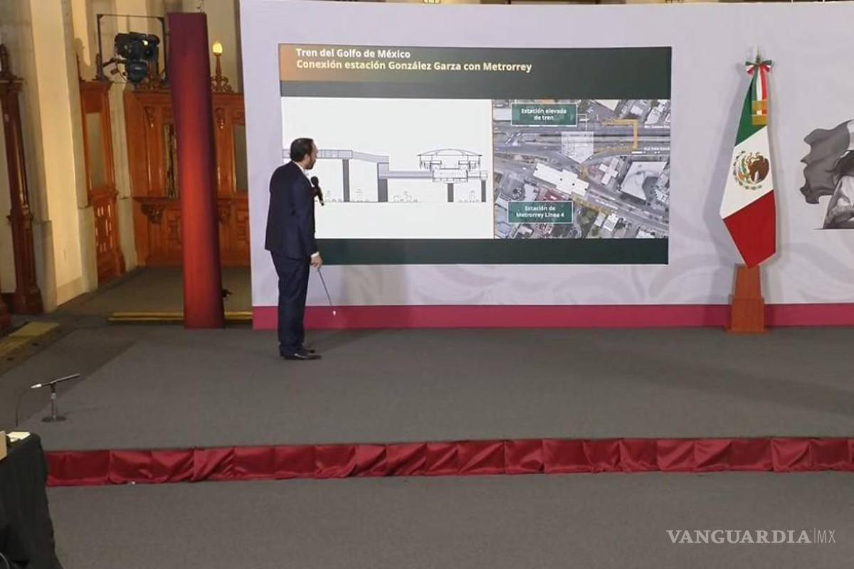 Presenta Gobierno de Sheinbaum avances del Tren Saltillo-Nuevo Laredo