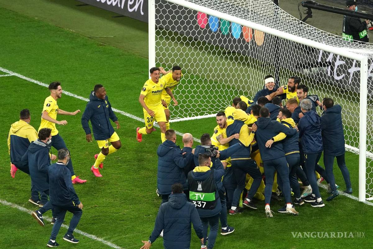 Villarreal conquista la Europa League en dramática serie de penaltis