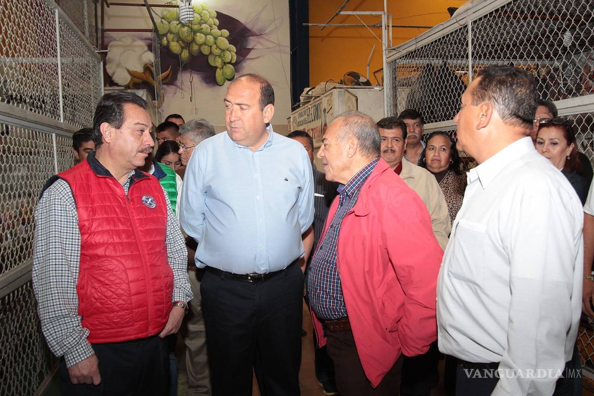 Avanzan trabajos de remodelación del Mercado Juárez de Torreón