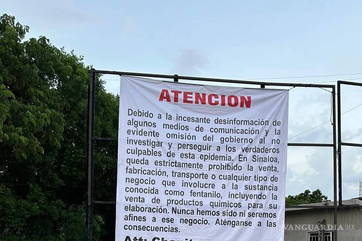 ‘Los Chapitos’ sí trafican fentanilo, pero montaron ‘un espectáculo’ para negarlo, afirma la DEA