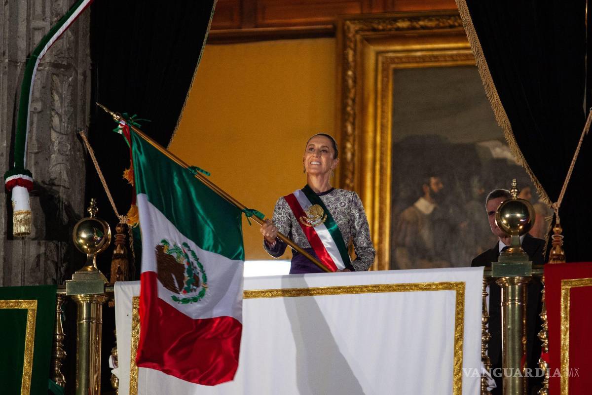 ¿Cuál fue la arenga de Claudia Sheinbaum en su primer Grito de Independencia?