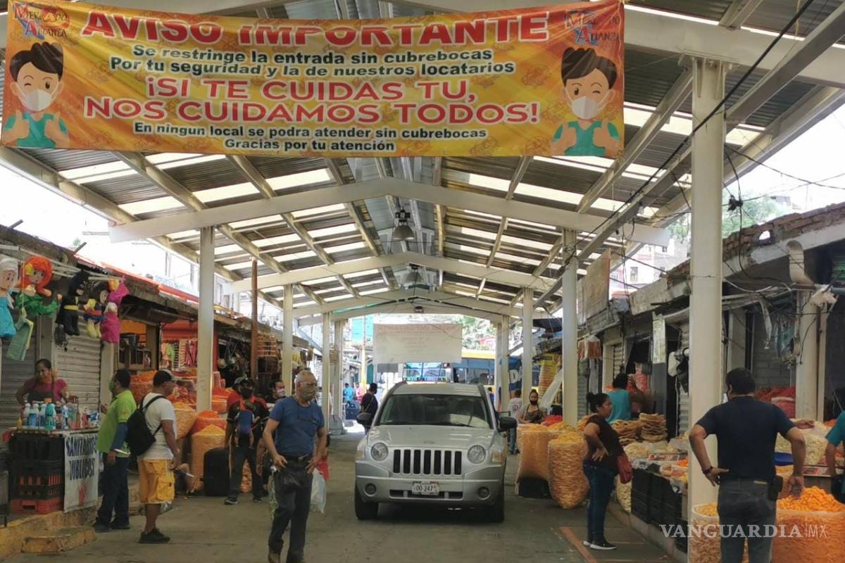 Verifican en Torreón protocolos en Mercado Alianza y tianguis La Rosita