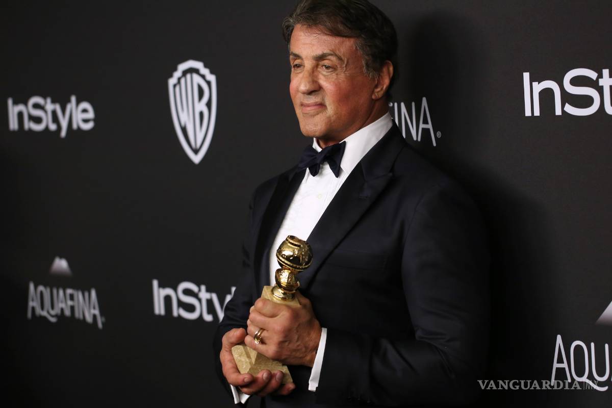 Critican discurso de Stallone en Globos de Oro