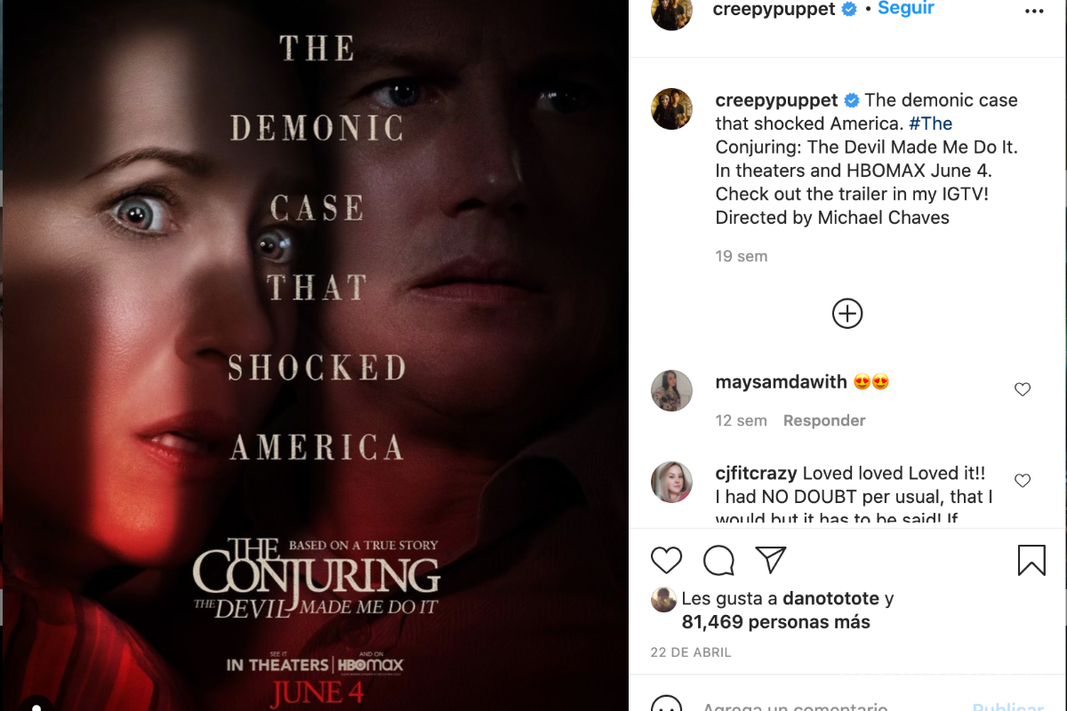 $!Si bien los fanáticos pueden tener expectativas de lo que obtendrán de James Wan, hay algo potencialmente diferente, o al menos, algo más, que se puede encontrar aquí.