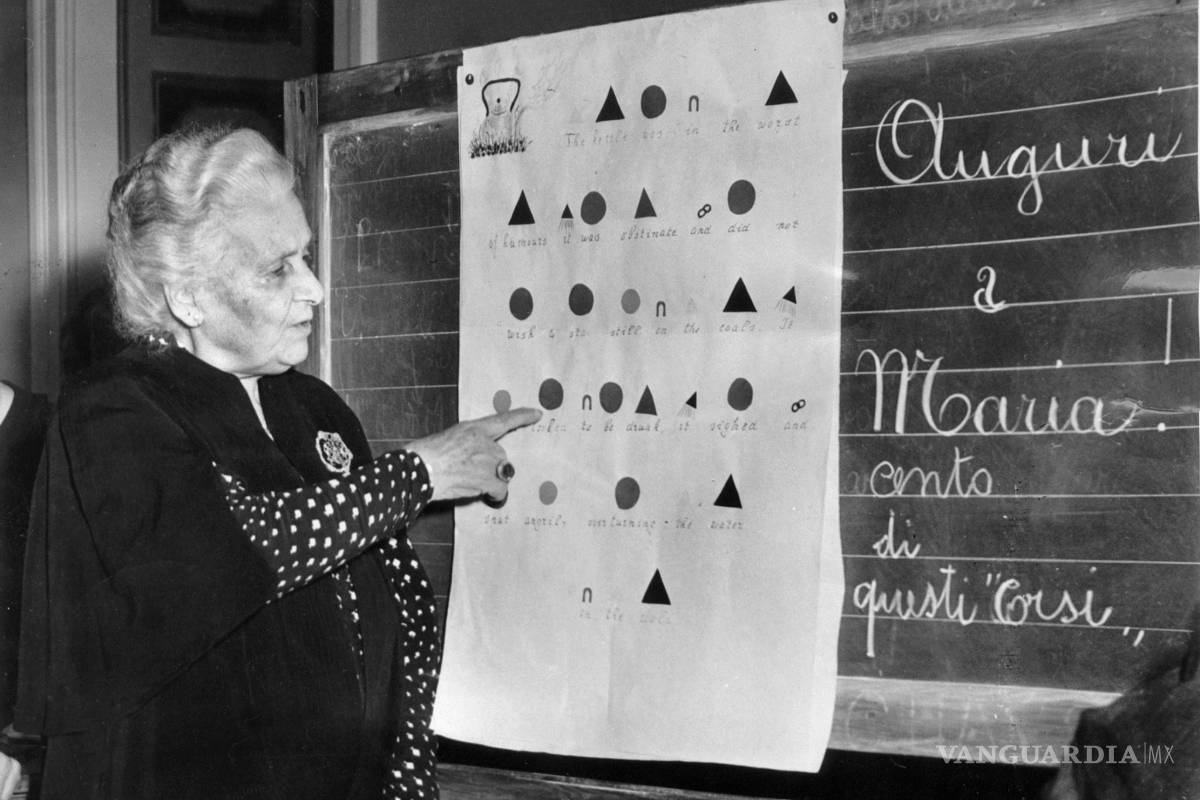 $!María Montessori, pionera en la pedagogía y primera mujer en ser médica en Italia
