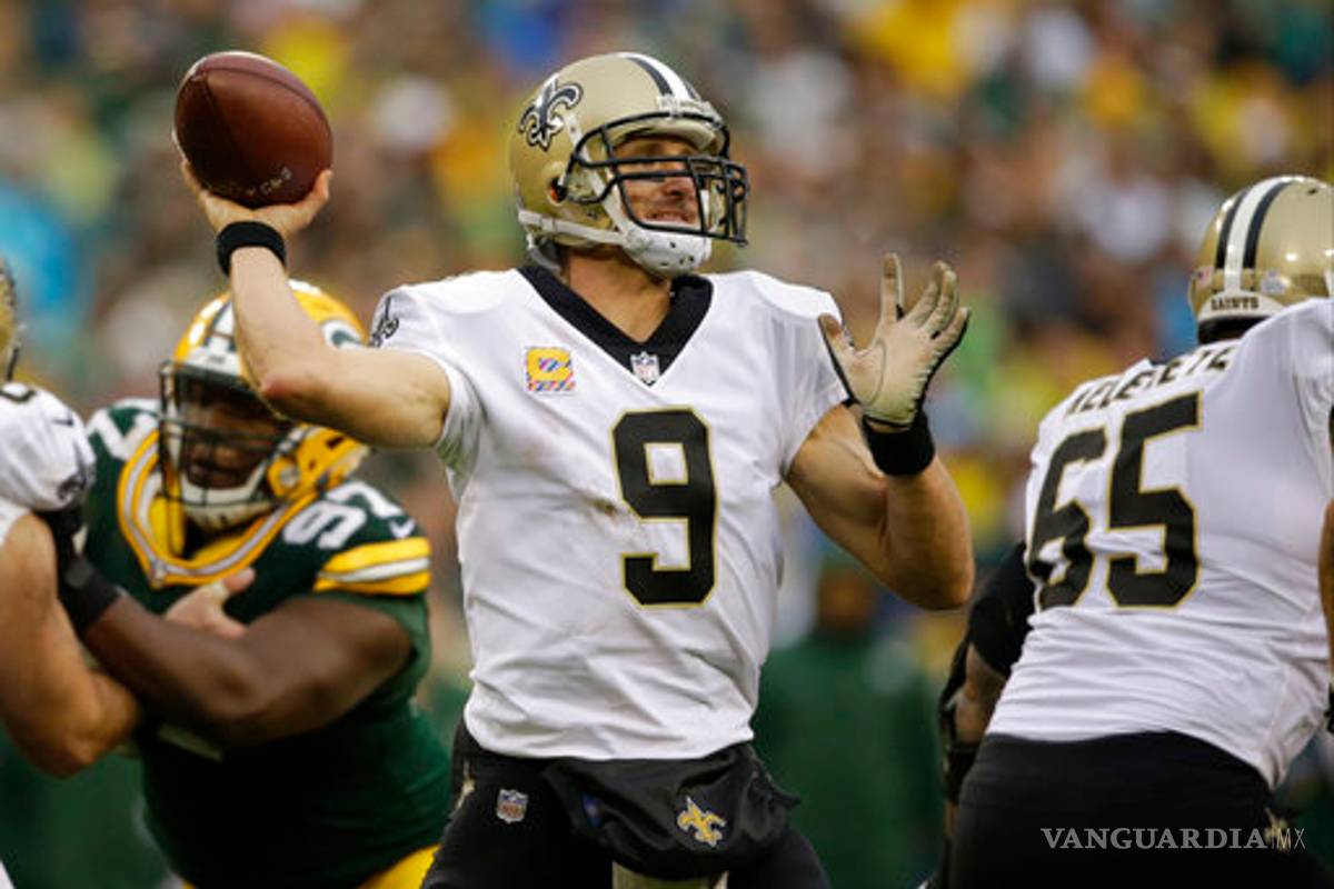 Nueva Orleans se aprovecha de la ausencia de Rodgers para vencer a Green Bay
