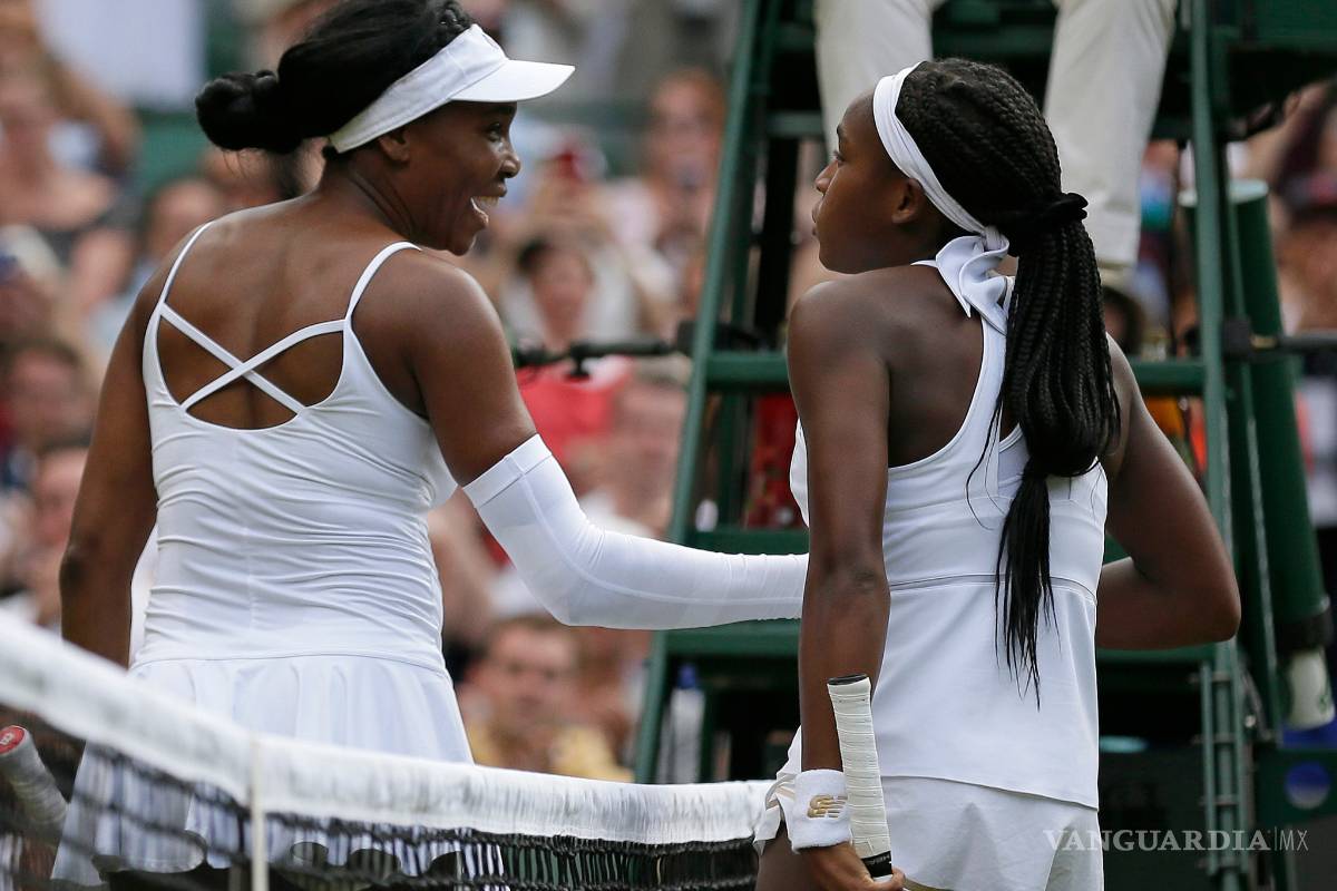 $!La debutante en Wimbledon de tan sólo 15 años que venció en primera ronda a Venus Williams