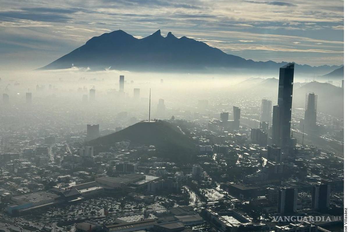 Golpea ‘coctel’ de aire contaminado al área metropolitana de Monterrey