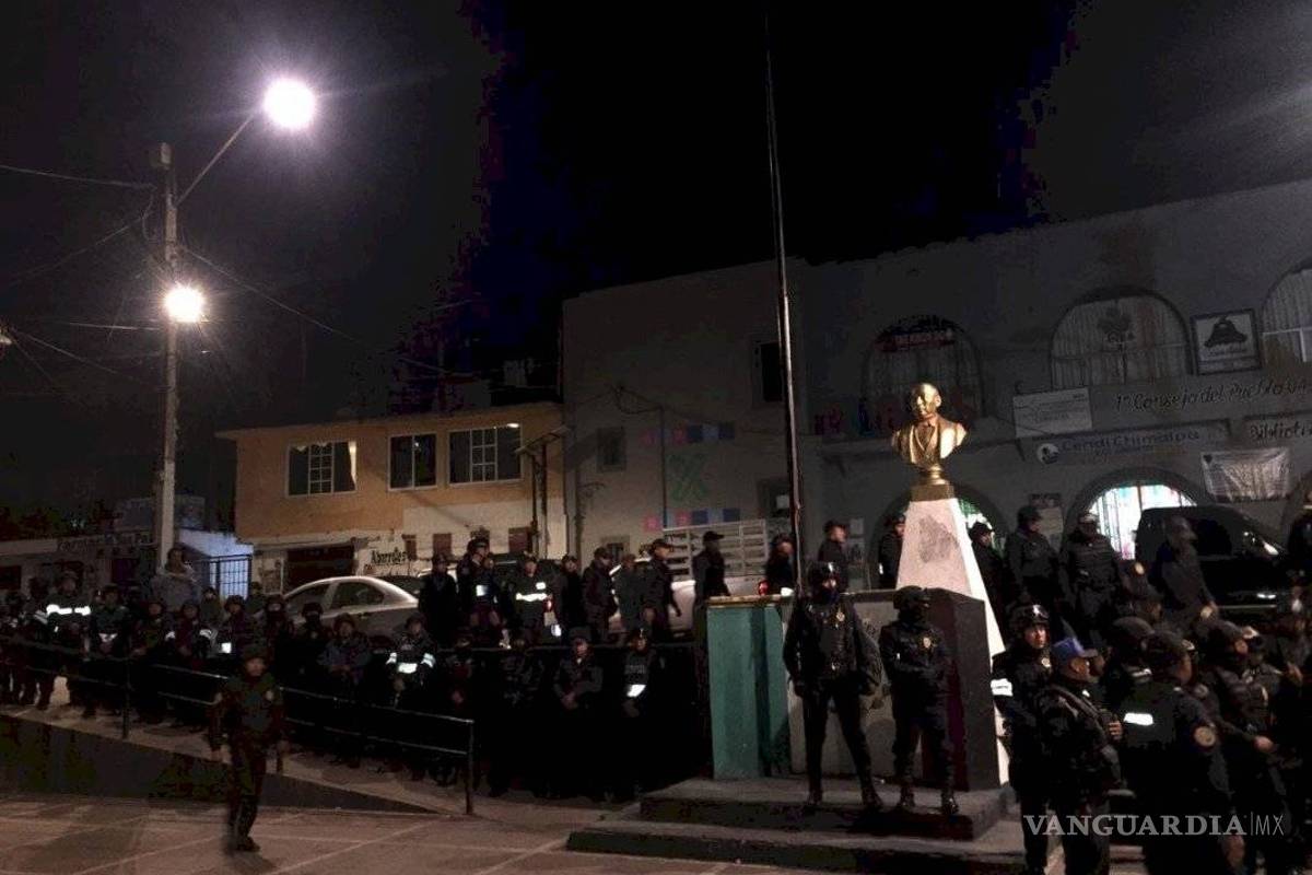 Intentan linchar a presunto ladrón de limosnas en Cuajimalpa; más de 100 elementos de la Secretaría Seguridad lo rescatan