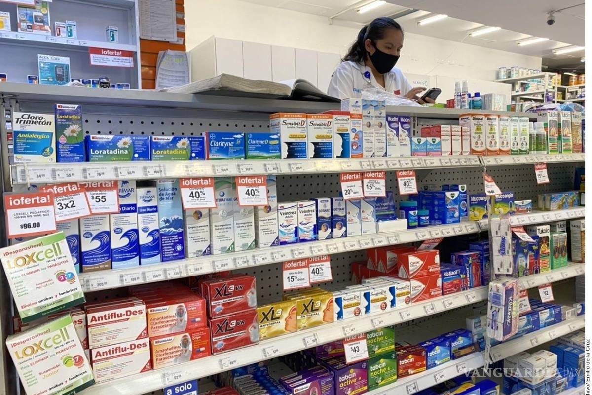 Sube en farmacéutica 20% déficit comercial