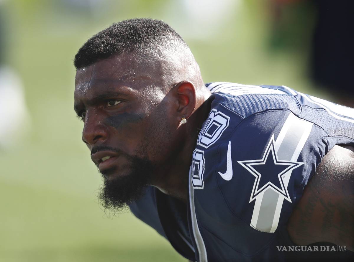 $!Llega, entrena y ¿se lesiona? Dez Bryant estaría fuera toda la temporada por una fractura