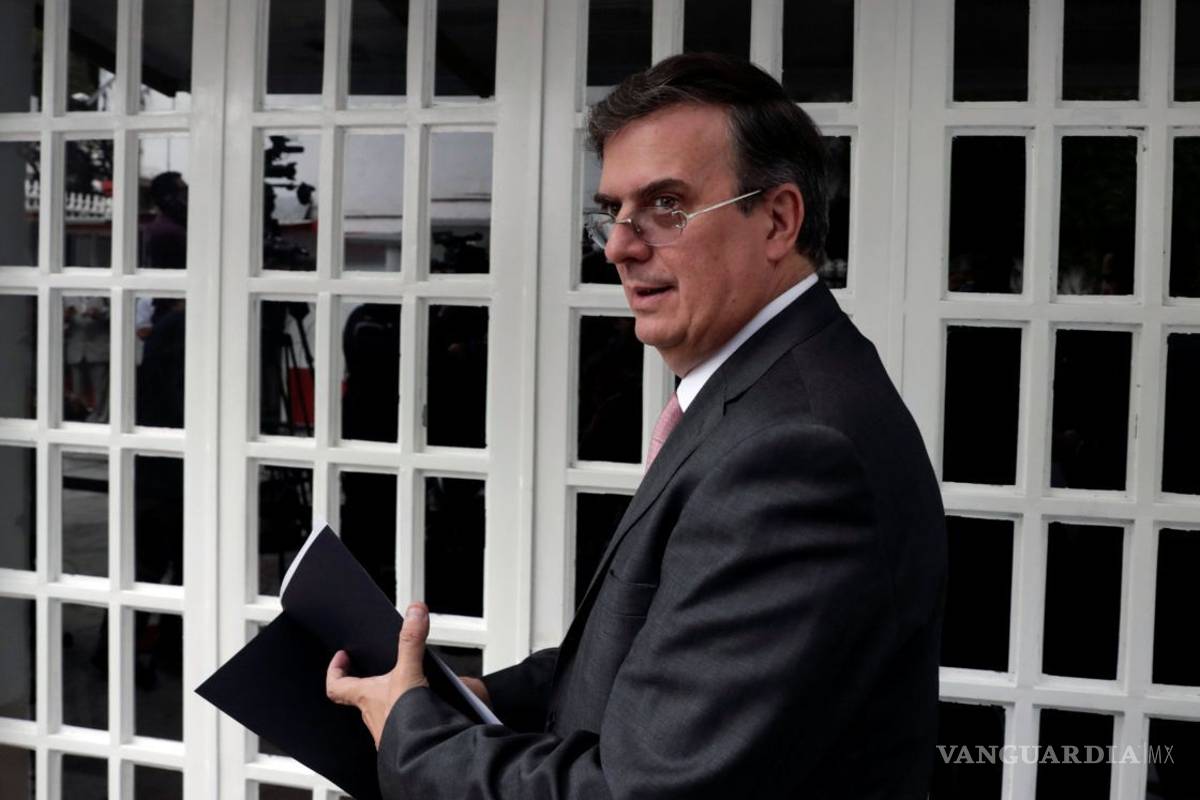 Ebrard descartó asistencia de Trump a investidura de AMLO