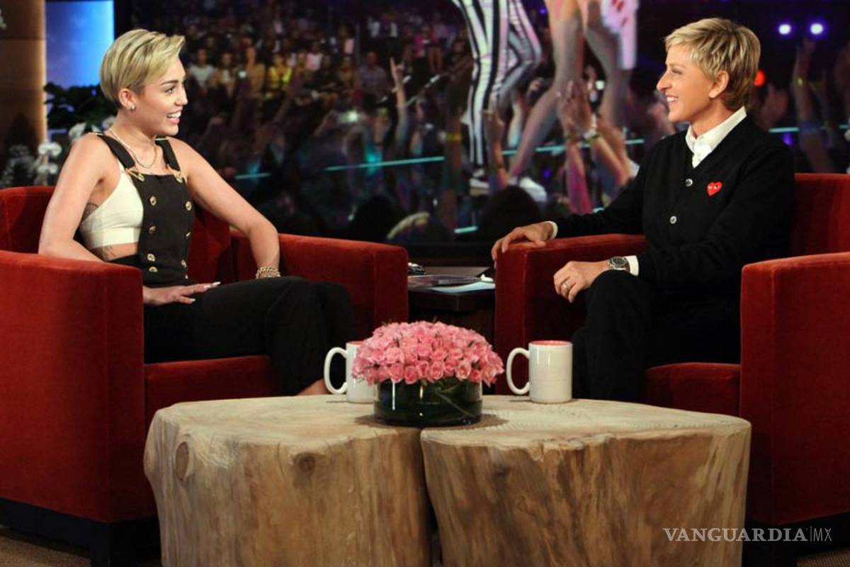 Miley Cyrus sustituye temporalmente a Ellen DeGeneres en su programa