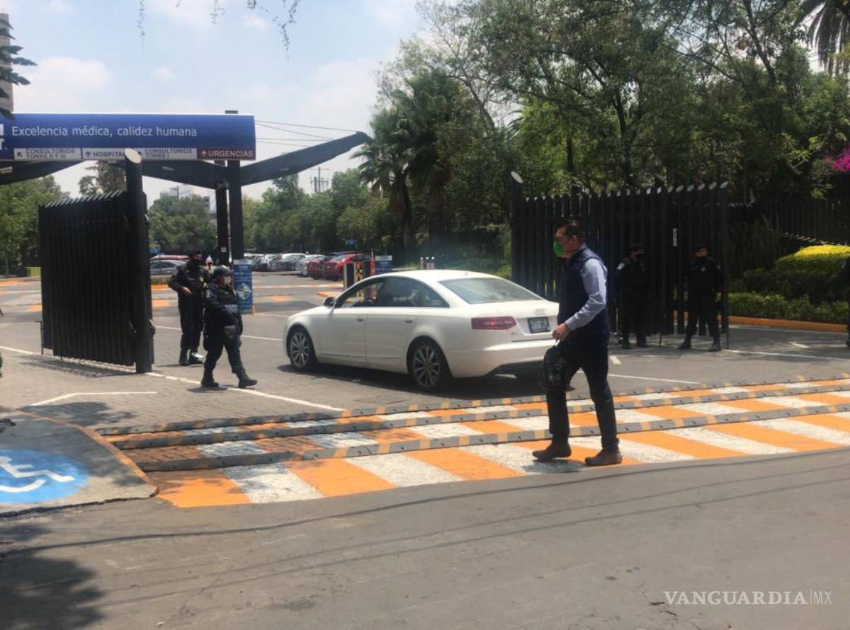 $!Redoblan seguridad en hospital donde convalece García Harfuch