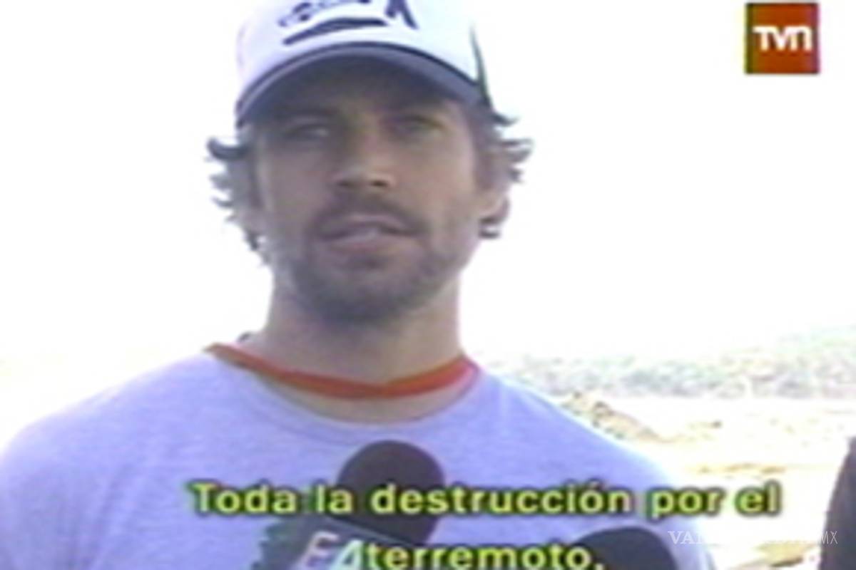 Paul Walker ayuda a damnificados en Chile
