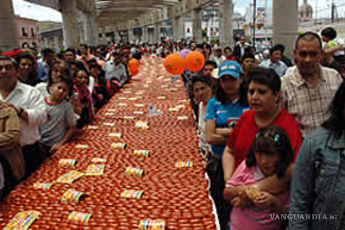 Toluca rompe récord Guinness de chorizo