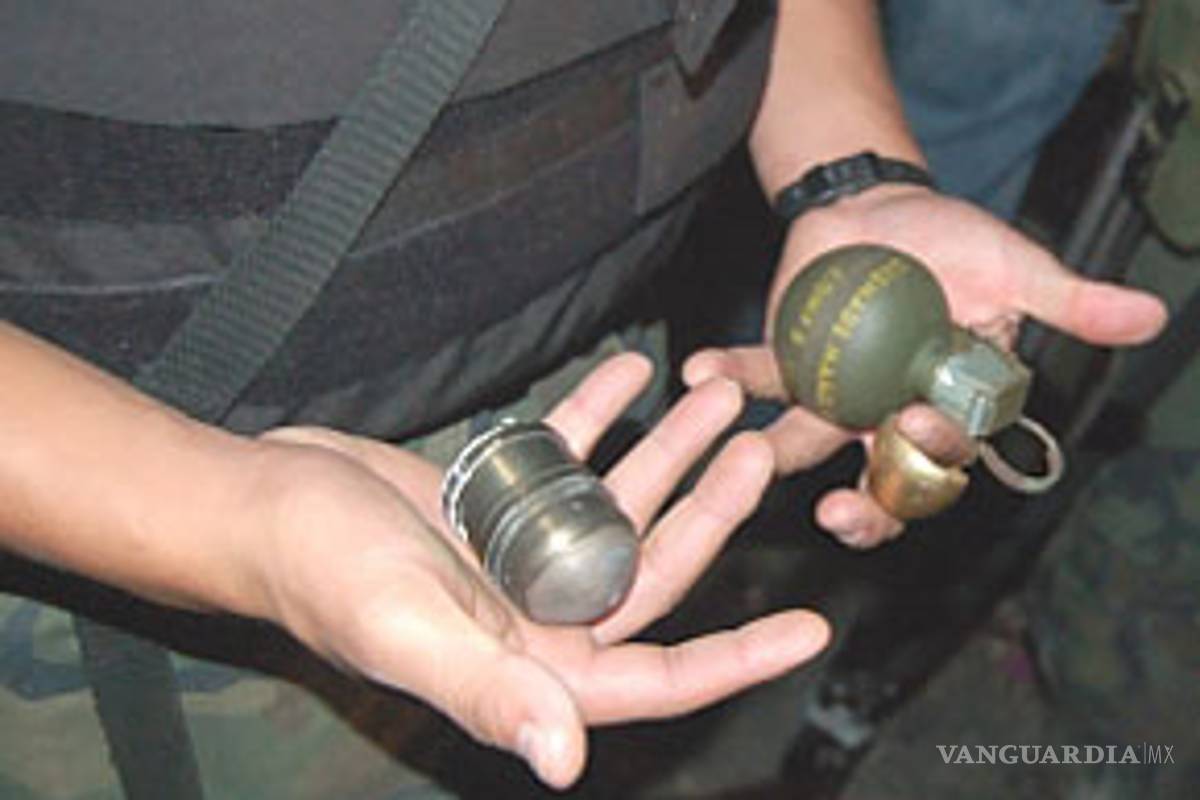 Ejército decomisa 15 granadas en NL