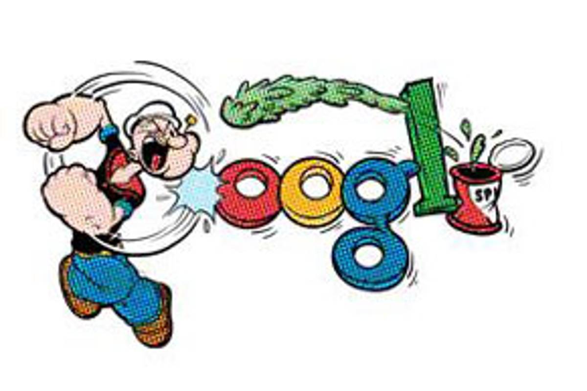 Google homenajea a Popeye