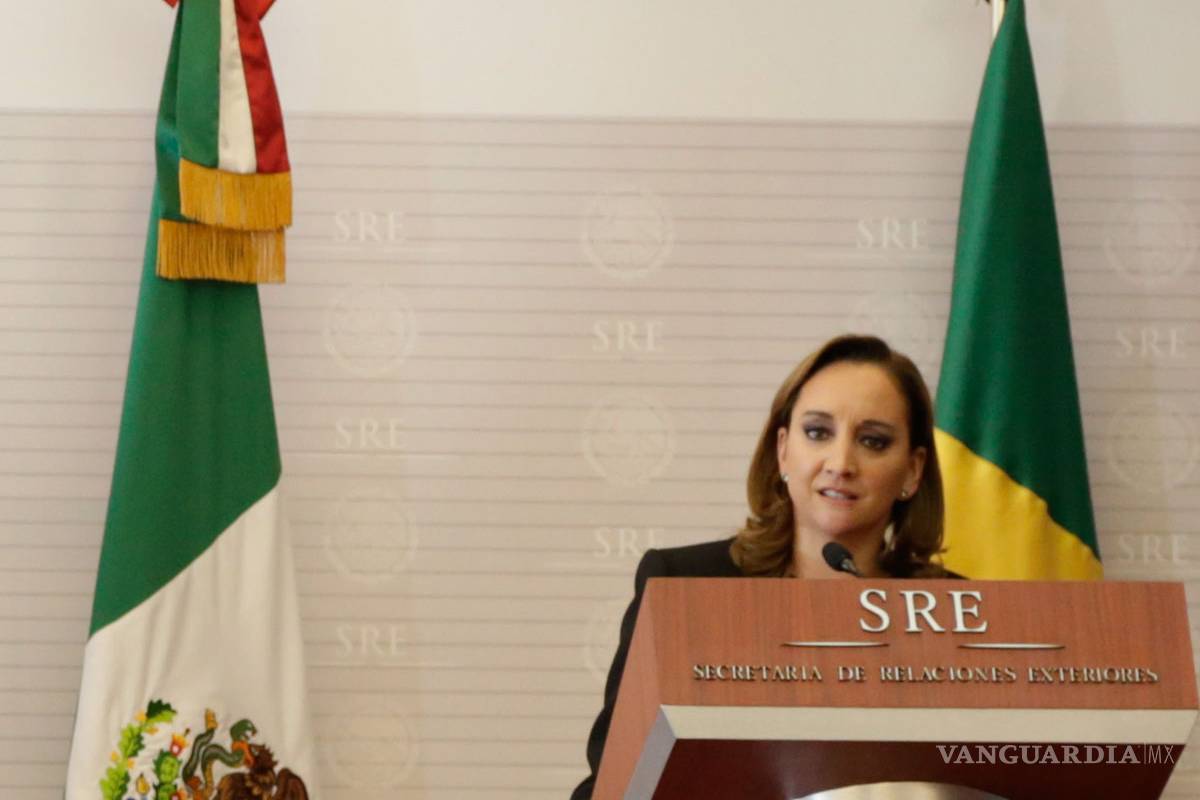 Evita canciller hablar sobre presunto apoyo a Moreira