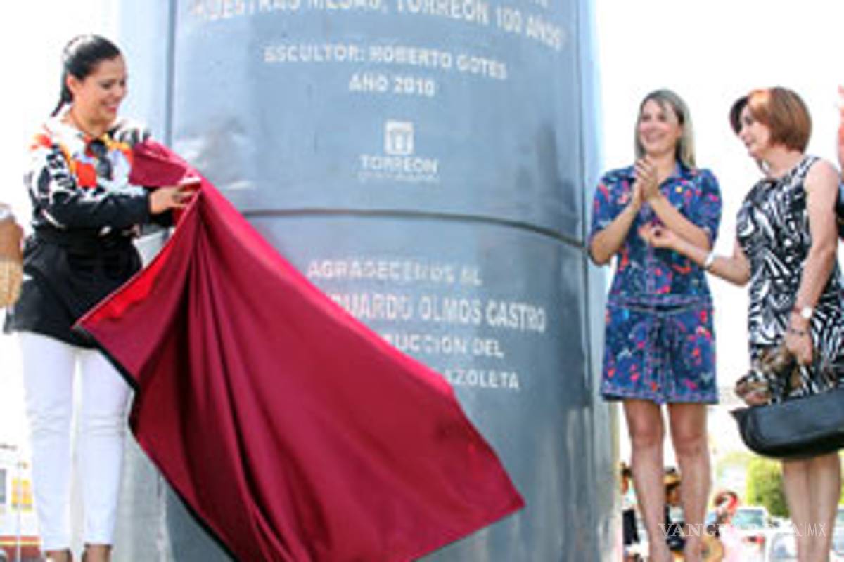 Torreón rinde homenaje a La Tolvanera con escultura monumental
