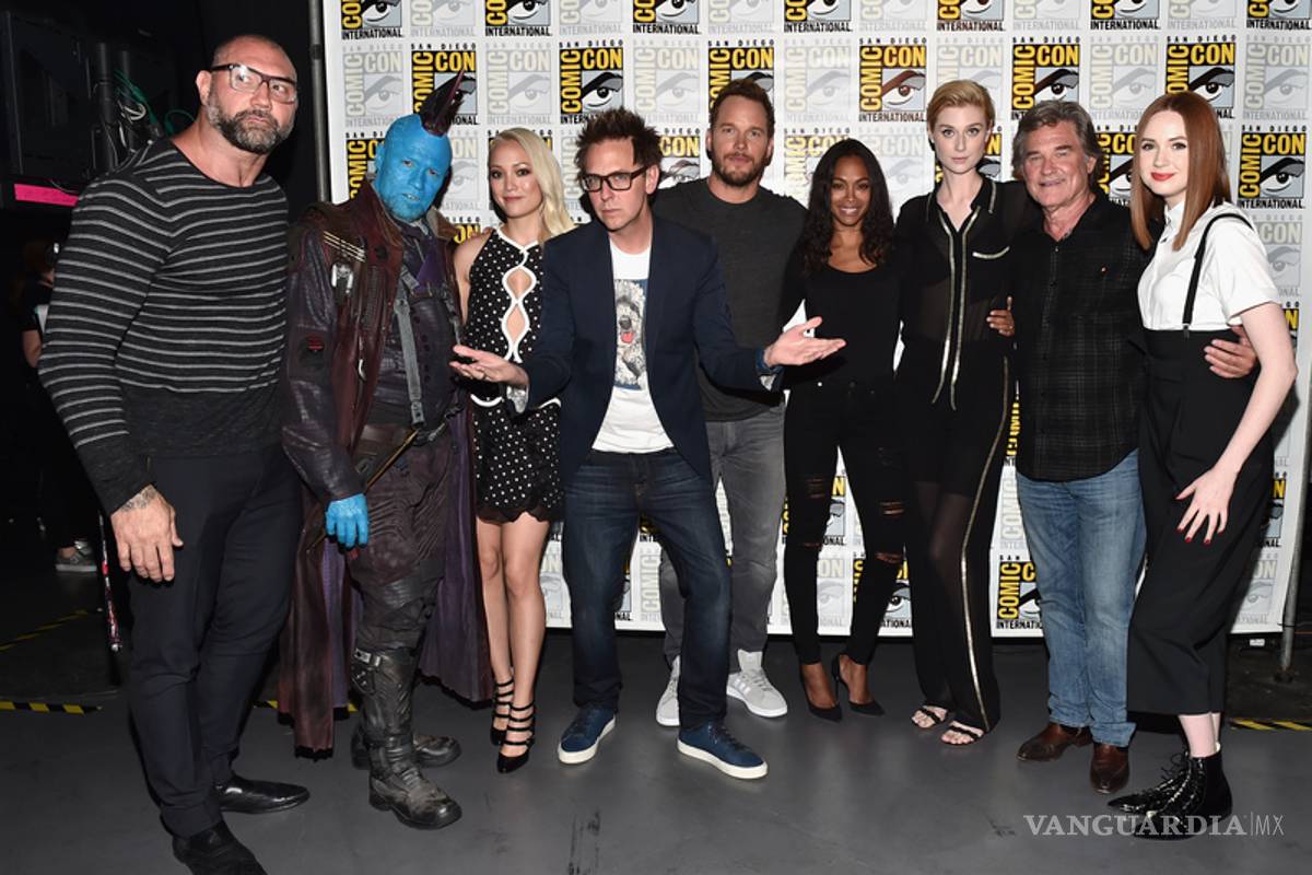 Elenco de 'Guardianes de la Galaxia' pide el regreso de James Gunn