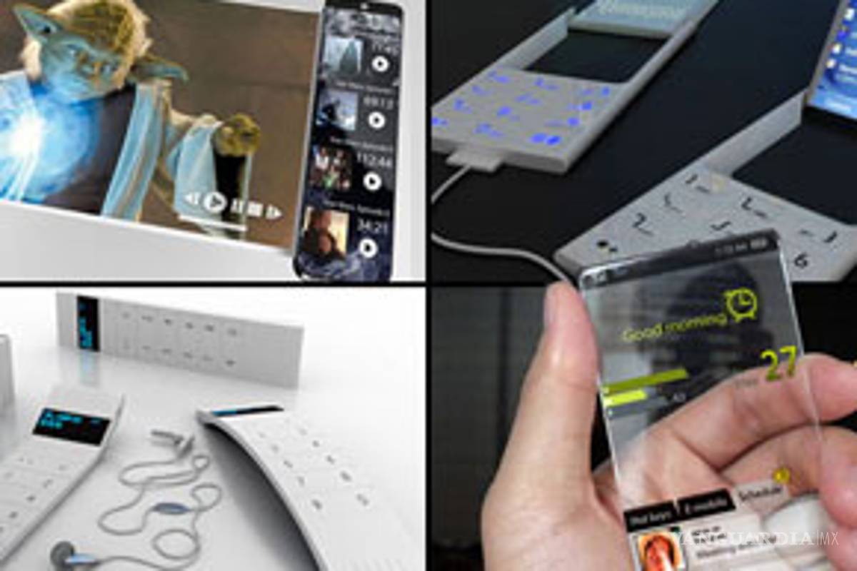 Los celulares del futuro, la realidad supera la ficción