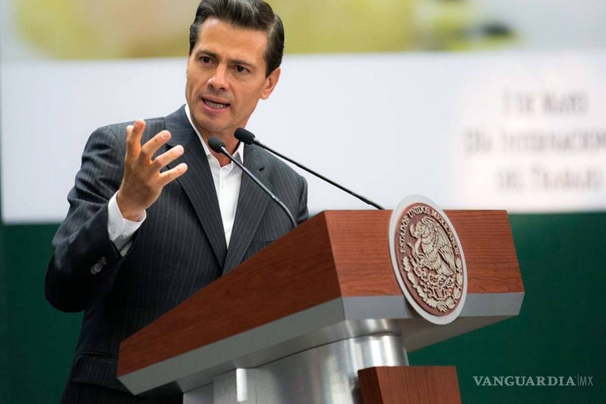 Más trabajadores están en la formalidad con sus derechos laborales: Peña Nieto